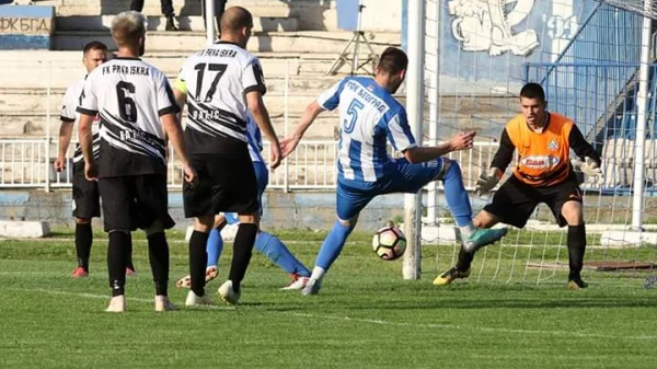 Devet golova u mreži Baričana, Srpska liga Beograd