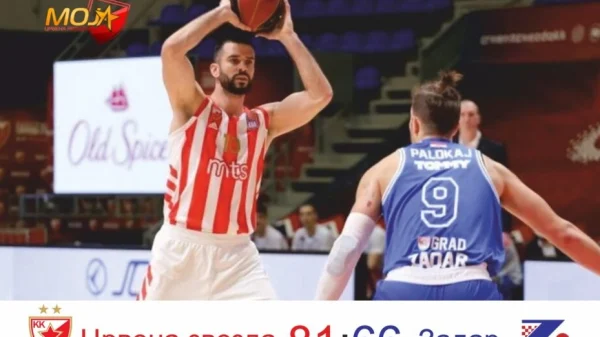 Zvezda u Novoj godini startovala pobedom, ABA liga