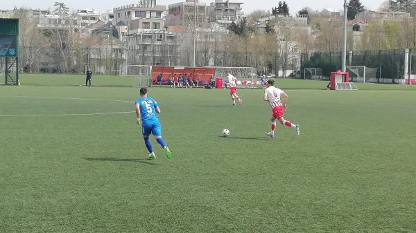 Zvezdini omladinci igrali samo jedno poluvreme, ali dovoljno za "petardu", Omladinska liga Srbije
