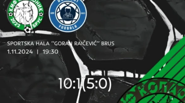 Doktori fudbala ispraćeni sa deset golova u mreži, FSRIS Regionalna liga - grupa Sever