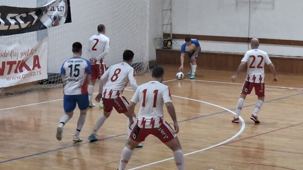 Crvena zvezda pobedom nad Hramom overila baraž, Druga Futsal liga
